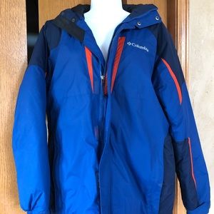 Mens Columbia Winter Puffy Jacket